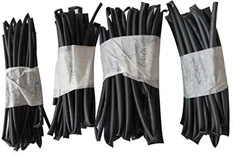Tubo termoretraibile, utensili for elettricisti, Tubo termorestringente 4 pezzi/set Connettore guaina isolata Filo avvolgente fai-da-te 3mm 4mm 5mm 6mm Diametro Tubo termoretraibile Assortimento di po