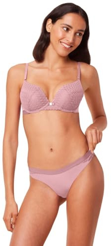 Triumph Donna Aura Spotlight T High Leg string, Sunrose Pink