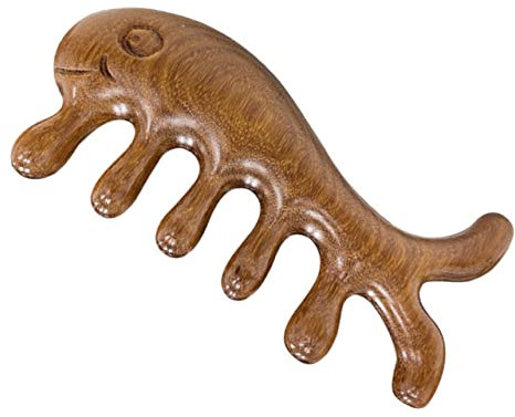 NOLITOY Holzkamm Mit Breiten Zinken Für Haar Und Kopfmassage Entwirrungskamm Aus Holz Für Damen Und Herren Handheld Kamm Zur Entspannung