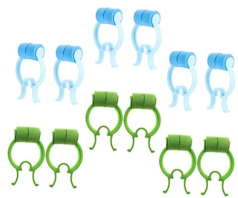 Ipetboom 12Piezas Clip Portátil para Hemorragias Nasales y Tope de Epistaxis para Casa Escuelas y Exteriores