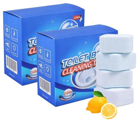 Limpiador de inodoro extrafuerte, 2025, espuma para inodoro, 12 unidades, limpiador de inodoros, eliminador de orina, extrafuerte, para cajas de agua, para brillo y espuma aromática fresca (2)