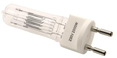 Stage, Film and Television Lights, Halogen Tungsten Bulbs, Movie and Quartz Spotlight(G22/straight-throughtype)