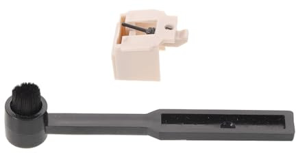 AKOOSY Set Spazzole Antistatiche per Pulizia Dischi in Vinile e Stilo Giradischi, Accessori per Manutenzione Puntina e Rimozione Polvere, Kit Compatibile per Pulitore Dischi