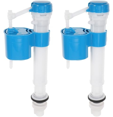 Angoily Toilet Fill Valve Replacement Kit Bathroom Water Tank Accessories Universal Silent Float Valve Repair Parts for Toilet Tank 10X4X5 Inch
