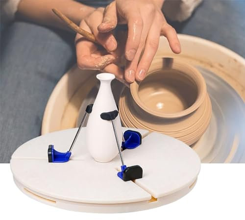 Keramik Hjulhållare Clip Keramik Maskin Vändskiva Polymer Skrapning Modellering Reparationsverktyg Keramik Hjul Tillbehör