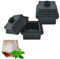 Silicone Large Ice Cube Mould with Funnel Lid-7cm, Prism Ice Trays Easy Release, Square Ice Maker, Slow Melting Rhombus Shape Ice Cubes Perfect for Whiskey, Cocktail and Drink (2)