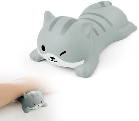 KLEHOPE Ergonomische Handballenauflage für Tastatur Memory-Schaum-Handgelenkauflage, Handballenauflage zur Reduzierung von Handermüdung, perfekte Handauflage für Computer-Tastatur