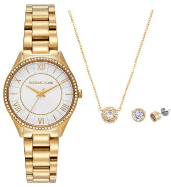 Michael Kors MK4849SET Ladies Lauryn Watch and Jewellery Gift Set