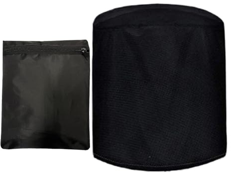 Cubierta para Barbacoa para Exteriores, Impermeable para Fumadores, para Barbacoa | 210d Tela Oxford, Resistente a los Rayos UV, protección de Alto Rendimiento con Cierre de cordón para