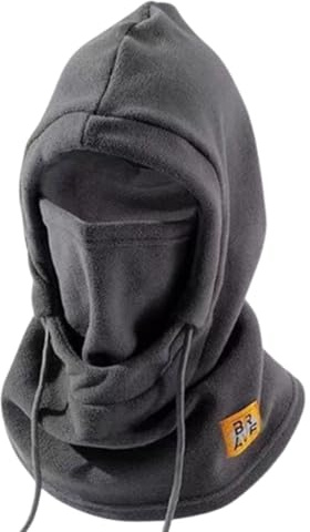 HORREX Pasamontañas Térmico de Invierno para Clima Frío, Balaclava Anti Viento, Multifuncional Sotocasco Moto, Deportes al Aire Libre Hombre y Mujer, Unisex Talla Unica, Calentador de Cuello Grueso