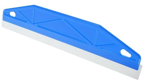 SHOWERORO Raspador de Superficie de Pared de Acero Inoxidable y Plástico Azul para Recortar Bordes de Papel Tapiz Precisión en Aplicaciones de Bricolaje y Renovación del Hogar