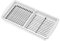 Genius Nicer Dicer Smart Bloc de couteaux 5 x 5 et 5 x 30 mm Blanc