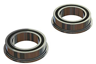 Flange Ball Bearing 10 x 15 x 4 mm 2RS (2)