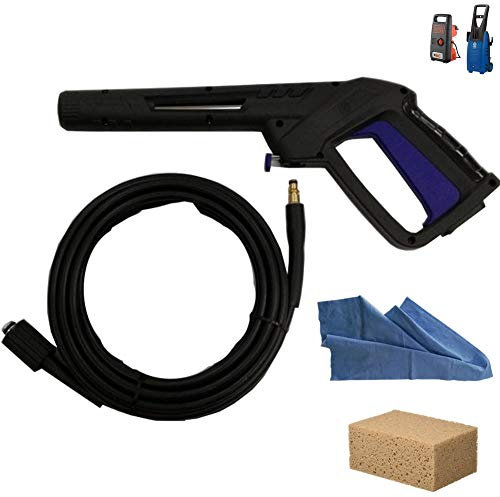 Parpyon® Kit accessori idropulitrice Annovi reverberi – Black Decker Pistola, Lancia, Tubo, Testina ugello per Idropulitrice Ar Blue Clean con Attacco rapido per tubo acqua ricambi (KIT61T)