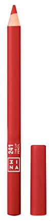3INA MAKEUP - The Lip Pencil 241 - Rojo - Perfilador de Labios Rojo con Aceite de Jojoba para Hidratar y Nutrir - Delineador de Labios con Efecto Voluminizador - Vegan - Cruelty Free