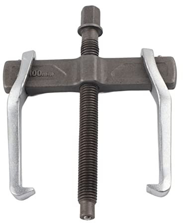 Extracteur ¨¤ 2 Machoires, Outil de Retrait de Roulement D'extracteur ¨¤ Deux Machoires de qualit¨¦ Industrielle, Petit Outil Professionnel de Retrait de Poulie D'engrenage de (4 pouces)