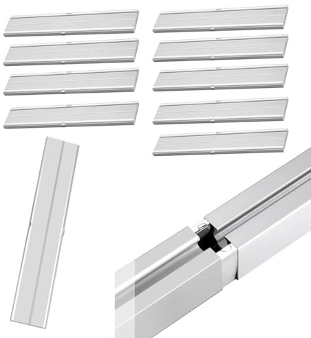 10 Solar Schiene Profilverbinder PV Module,Schienenverbinder fur Montageprofil 40x40 mm Solarschiene,Solarpanel Profilverbinder Befestigung Pv Schiene,Erweiterung von Aluminiumprofilen