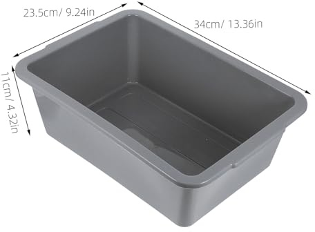 GRIRIW Bandeja Recogedora de Aceite Motor Extra Portátil de Plástico Grueso Resistente y Duradera para Recogida de Aceite y Limpieza de Automotrices