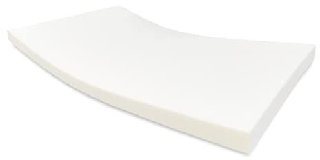 Dibapur ® Colchón de espuma fría sin funda de 9 cm de altura para caravana, fabricado en Alemania (120 x 190 cm)