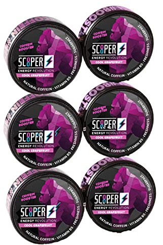 SCOOPER Energy | Energy Revolution | Blanda din egen SCOOPER låda | + BMB doftträd (6 x Ice Grapefrukt + 1 gratis)