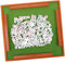 TOYANDONA 1 Satz Reise Freizeit Mahjong Tischplatte Karte Retro Reisespiele Planke Kollege famaliguy Mahjong-Party Mahjong-Bar Mahjong für zu Hause Tisch-Mahjong-Kit Acryl