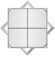 Stainless Steel Manhole Cover and Frame, Invisible Manhole Cover, Square Septic Tank Lid with Base, for Yard, Driveway, Pavement(30x30x5cm)