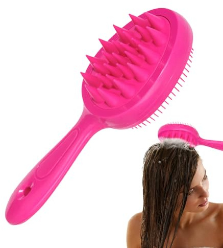 Entwirrungsmassagekamm,Kopfhaut-Massage-Shampoo-Bürste | Zweiseitige Entwirrungskamm Mit Ergonomischem Griff Für Sportler Frauen Männer Jugendliche