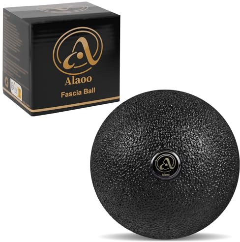 Alaoo Palline Massaggio, Pallina Massaggiante 8cm EPP, Palline da Massaggio Lacrosse, Sfere da Massaggio per Deep Tissue Massaggio,Adatto per Schiena, Piedi, Mani e Gambe