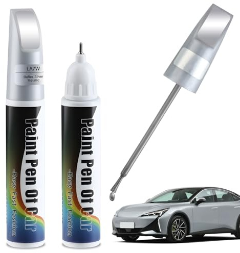 Penriter Pennarelli riflettenti per vernice auto, pennarelli metallici lucidi per vernice auto
