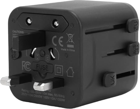 Smandy Universal Reseadapter, Strömomvandlare Worldwide Nätadapter för Affärsresor Universal Reseadapter, Internationell Universell Nan
