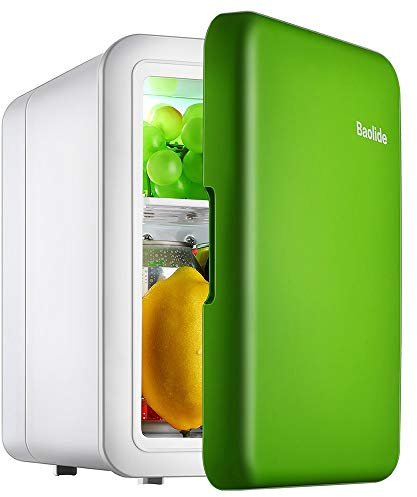 Xyanzi Frigoríficos mini Refrigerador Pequeño For Automóvil, Mini Refrigerador For Bebidas De 4 Litros Refrigerador Eléctrico y Calentador For Oficina En El Hogar Dormitorio For Automóvil O Bote Cable