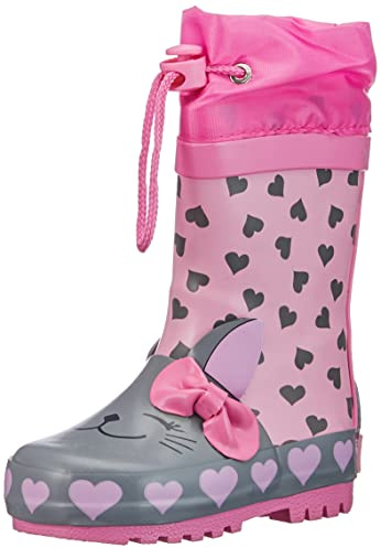 Playshoes Cordón Para Botas de Agua, Botas de lluvia Unisex niños, Gato, 32 EU