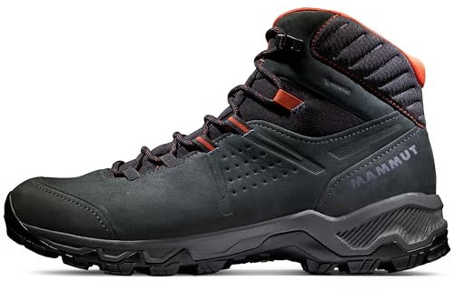 Mammut Herren Mercury Iv Mid Gtx Men Trekking- & Wanderschuhe, Black Hot Red, 44 2/3 EU
