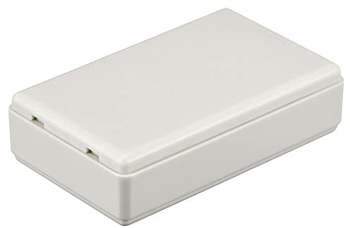 sourcing map 4 Stück Staubdicht Mini-Verteilerdose 58x35x15mm ABS für Elektroprojekt Grau