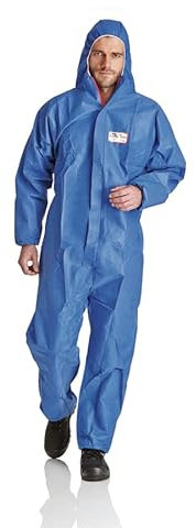 Prosafe PS1FR-4XL PSA 1 FR Schutzanzug, Kapuze, Flammhemmend, PSA Kategorie 3, Blau, Größe 4XL