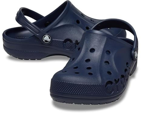Crocs Kids Unisex Via Clogs (Little Kid) Navy 12 Medium
