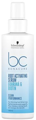 Schwarzkopf Professional Bonacure Root Activating Serum Sérum Pour Cheveux Faibles Complexe Superaliment Guaraná Et Biotine Réduit La Perte De Cheveux Cuir Chevelu Stimulant Sans Sulfate 100 ml