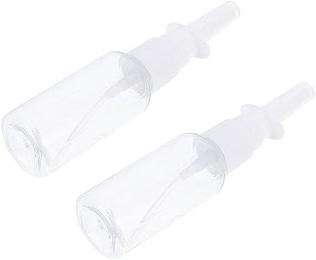 BIUDECO 2pezzi Flaconi Spray Nasale Irrigatore Portatile Per Pulizia Naso Ragazzo Ragazza Ragazza Materiale Plastica Sicura e Comoda Da Usare Nebulizzare Soluzione Per Congestione e Raffre