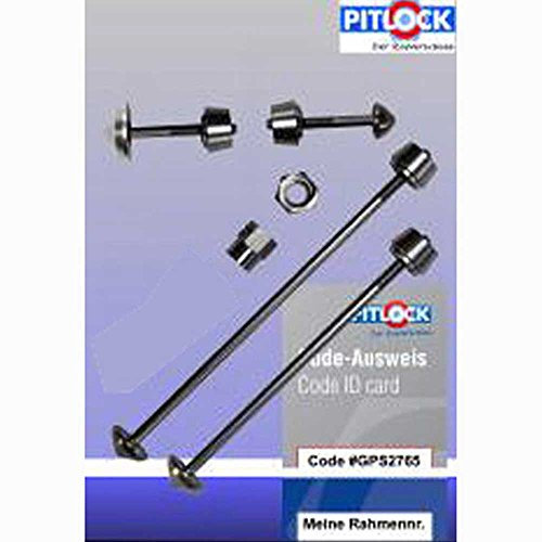 Pitlock Sicherungsset Set 03 Schloss / LH silber Fahrrad