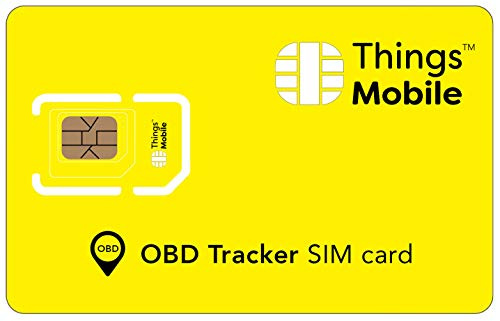 OBD-/OBD2 TRACKER SIM-kort - Saker Mobil - med global täckning och multioperator GSM/2G/3G/4G LTE-nätverk, inga fasta kostnader, inget utgångsdatum och konkurrenskraftiga priser, med €10-kredit ingår