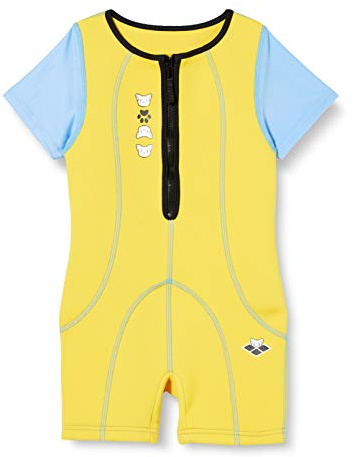 ARENA Unisex – Baby Friends Warmsuit Neoprenanzug, Gelb, 7-8A EU