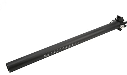 Kolfiber cykelstolpe lätt version sadelstolpe 27,2 mm matt för väg- och mountainbike (Fditpr7fk9wtqx-12)