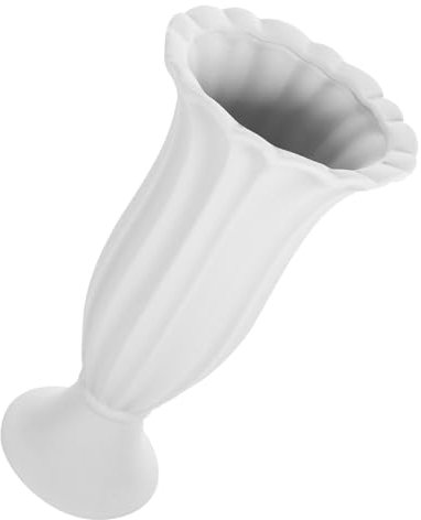 Ciieeo Vaso per Fiori da Cimitero in Ceramica Portafiori Commemorativo per Tomba Decorazione per Cimitero Contenitore per Fiori