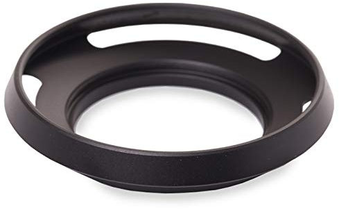 CELLONIC Parasol Gran Angular Compatible con Ø 82mm Universal Lens Hood de Rosca, Protector Solar para Objetivos Circular/Cilíndrico