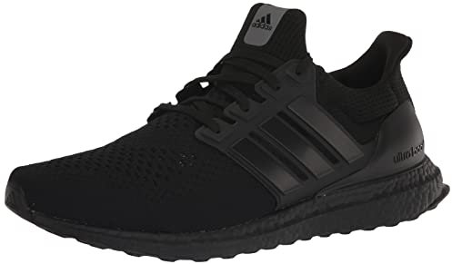 adidas Ultraboost 1.0 - Tenis de correr para hombre, Black/White/Beam Green, 44 EU