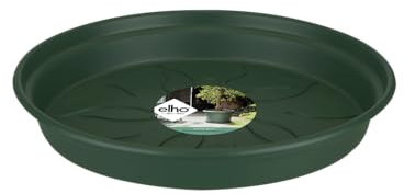 Elho Green Basics Saucer 29 - Sottovaso per Interno Esterno Coltura E Raccolta Accessori - Ø 29.3 x H 4.2 cm - Verde/Leaf Green