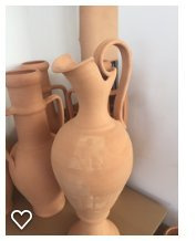 le terrecotte di cassiano fabio ANFORA in Terracotta GIUGGIOLA CM 90