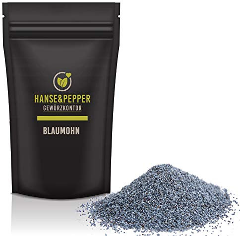 250g Blaumohn ganz Mohn Saat Mohnkörner Premium Qualität - Spicy Pro Serie
