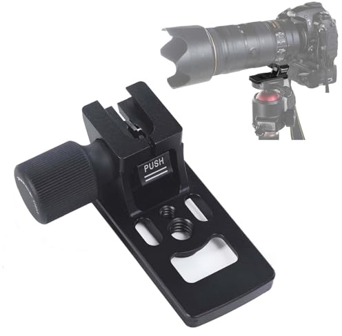 iShoot Piede Collare per obiettivo Base Anello di montaggio per treppiede compatibile con Nikon AF-S NIKKOR 70-200mm f/2.8E FL ED VR, Porta Staffa Supporto Lenti è Arca-Swiss Piastra a Sgancio Rapido