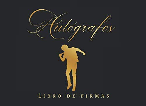 AUTÓGRAFOS: REÚNE EN UN SOLO CUADERNO TUS FIRMAS O FOTOS DE MÚSICOS FAMOSOS | REGALO CREATIVO PARA AFICIONADOS A LA MÚSICA | GRUPOS, CANTANTES, GUITARRISTAS...